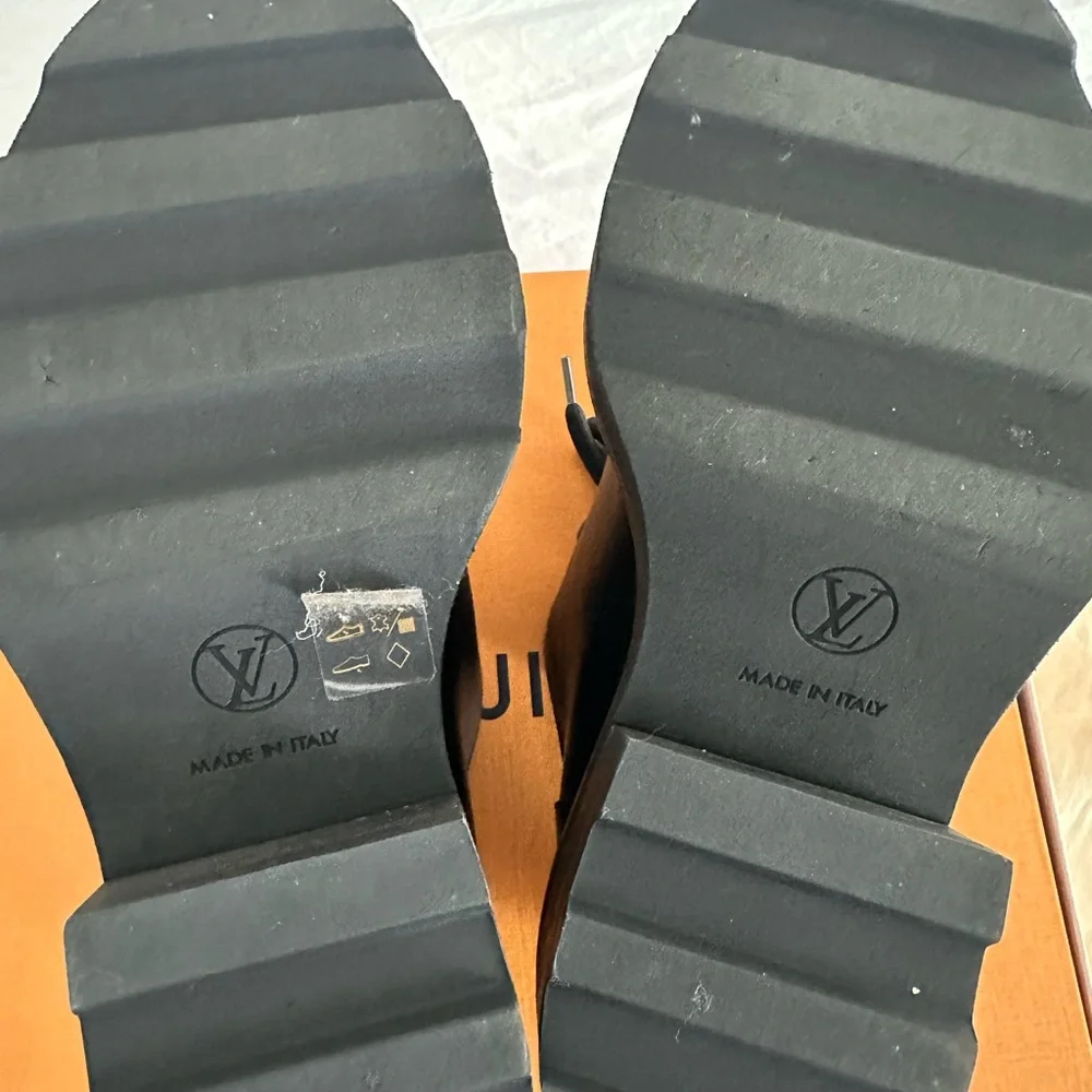 Louis Vuitton Beaubourg Platform Derby Shoes size 38 - Picture 6 of 12